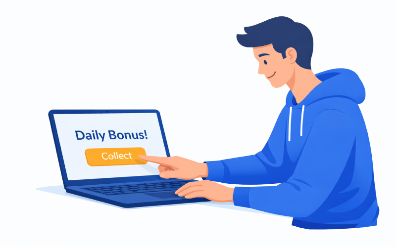 Collect daily bonuses smarter